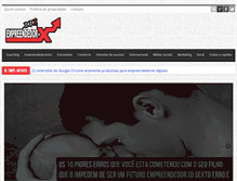 Tablet Screenshot of empreendedorx.com.br
